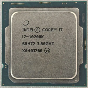 Intel Core i7-10700K SRH72 octa-core 3.8GHz desktop LGA1200 CPU processor - Afbeelding 1 van 2