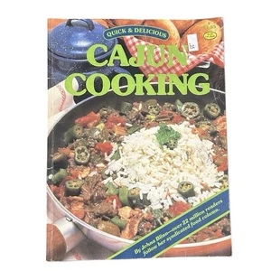 Quick & Delicious Cajun Cooking By Johna Blinn Vintage Paperback Cookbook Canada - Picture 1 of 9