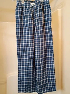 Nuevo Con Etiquetas Gap Niños Niños Talla 6 Azul Franela Pijama Pantalones Nuevo Con Etiquetas Foto 1 de 4