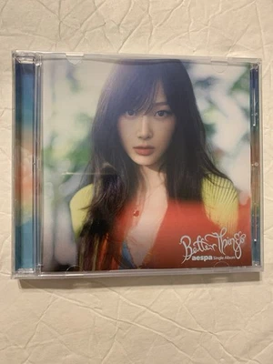 Aespa Better Things Single CD Sealed Giselle Cover SM 2023 K-pop Jewel Case - Imagem 1 de 4