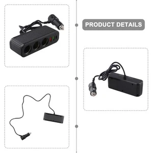 Convenient Car Charger for Navigators and Devices 3 in 1 with PD and For QC3 0 - Zdjęcie 1 z 24