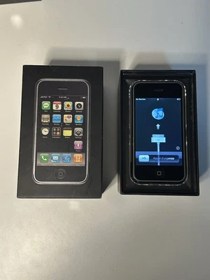 NUNCA ACTIVADO Apple iPhone 1ª Generación - 8GB - Negro A1203 (GSM) 2G MA712LL Foto 1 de 4