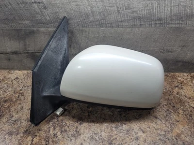 06-08 TOYOTA RAV 4 СО СТОРОНЫ ВОДИТЕЛЯ ЛЕВОЕ БОКОВОЕ ЗЕРКАЛО В СБОРЕ оригинальное белое жемчужное - Изображение 1 из 4