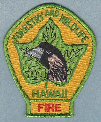HAWAII FORESTRY & WILDLIFE FIRE PROTECTION PATCH | eBay