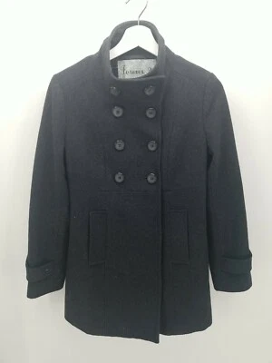 Lindo abrigo gris guisante Forever 21 talla S para mujer  Foto 1 de 4