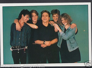 Panini Smash Hits 1987 Music Sticker - No 172 - The Woodentops  (AV)