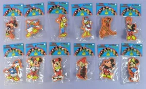 Complete Set of 12 Walt Disney Pencil Sharpeners c1970s MIP - Mickey Mouse etc. - Picture 1 of 1