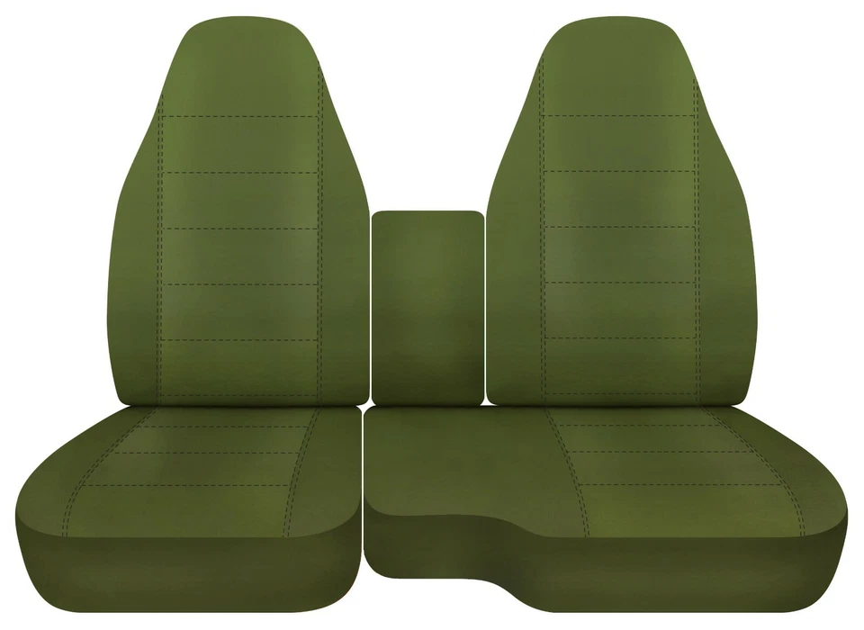 Juego de fundas de asiento delanteras para Mazda B2300 B2500 B3000 B4000 94-09 60/40 con consola Foto 1 de 1