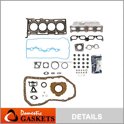 Juego completo de juntas para 08-15 Mitsubishi Lancer Evolution Turbo 2,0 L DOHC 4B11T Foto 1 de 4
