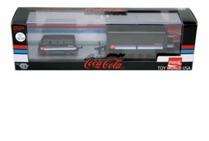 M2 Machines COCA~COLA 1964 Dodge A100 Vision Van & 1966 Charger TW09 Chase - Picture 1 of 3