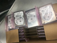 Lot of 10 500GB Laptop Tested Working SATA 2.5" Laptop Hard Drives