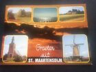 Dutch Postcard Holland Netherlands Unused Multiview St. Maartensdijk