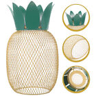 Szklany ananasowy abażur do lampy stołowej / podłogowej - impreza na plaży / motyw hawajski