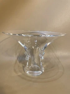 Vintage Steuben Flared Top Glass Vase Signed - Picture 1 of 7