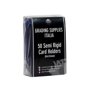 Semi Rigid Card Holders (50 Pieces) - Card Saver - Grading Supplies Italy - Picture 1 of 2
