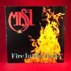 MASI Fire In The Rain 1987 Dutch vinyl LP Metal Blade Records ‎RR 9616 original