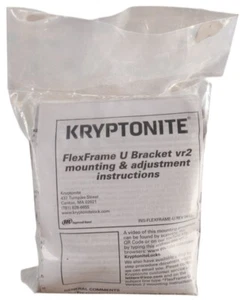 Kryptonite FlexFrame U Bracket VR2 Bike Lock Mounting Kit w/ Instructions Sealed - Picture 1 of 2
