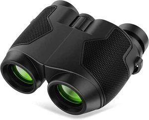 12x25 Kompakt Fernglas für Erwachsene - Klein Nachtsicht Ferngläser für Vogelbeo - Bild 1 von 7