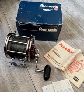 Carrete de pesca Penn Senator 114 H Special Senator 6/0 de alta velocidad Big Game hecho en EE. UU. - Imagen 1 de 14