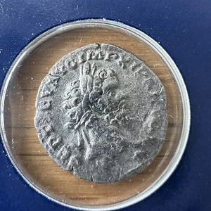 Roman Empire Denarius silver coin enveloped by International Numismatic Society - Picture 1 of 7