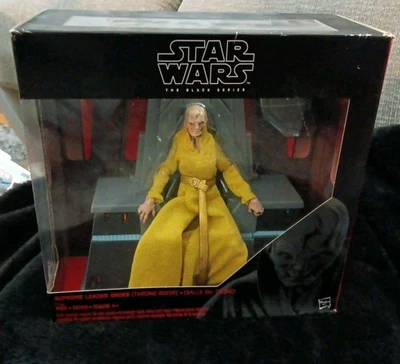 Hasbro Star Wars Supreme Leader Snoke 6" Action Figure Black Series - Изображение 1 из 4