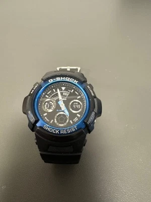 Reloj Hombre CASIO G-SHOCK AW-591 Negro Analógico Digital Cuarzo Resistente a Golpes200m Foto 1 de 4