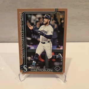 2025 Topps Update Series - Miles Mastrobuoni #US313 Bronze Border /2025 Seattle - Bild 1 von 2