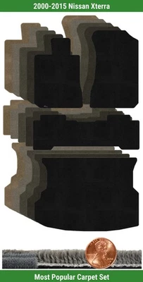 Lloyd 定制 Ultimat 地毯垫套装适用于 2000 - 2015 年日产 Xterra (4 件) #10ZZ — 第 1/4 张图片