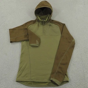 Arcteryx Giacca Uomo Medium Naga LEAF Hoody Polartec Fleece Pullover Felpa con Cappuccio Zip - Foto 1 di 16