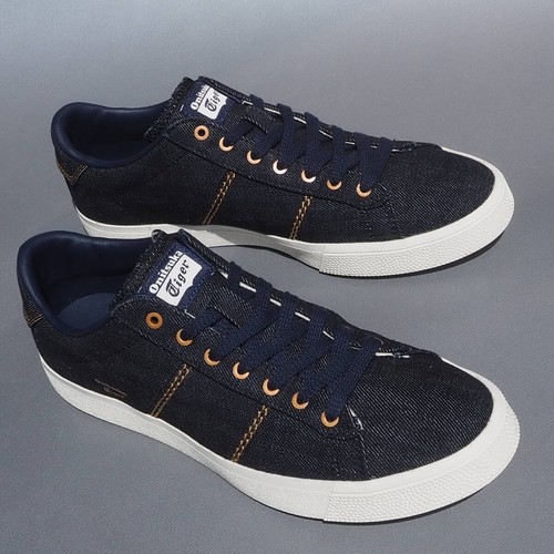 ASICS Onitsuka Tiger Lawnship 3.0 Nero Blu 1183A606 Sneaker senza scatola Uomo Us8