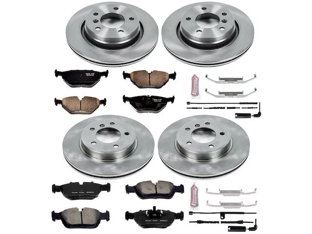 Kit de pastillas de freno y rotor delanteras y traseras para BMW 328Ci RM793DB 2000 Foto 1 de 1