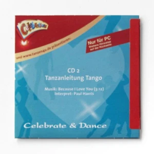 Celebrate & Dance CD 2: Tanzanleitung Tango (Mini-CD-ROM, PC) von Celebrations - Bild 1 von 4
