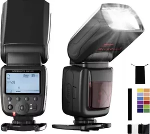 PHOTOOLEX LCD Camera Flash Speedlite FK310 Hotshoe - Picture 1 of 13