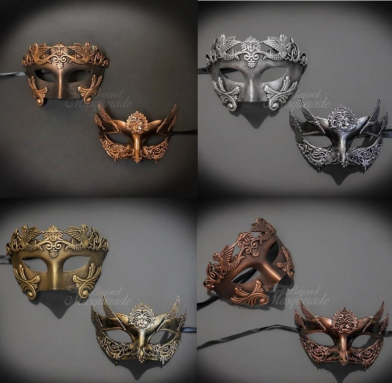 Steampunk Masquerade Mask , Couples Masquerade Mask, His & Hers M31000, M31131 - Image 1 of 1