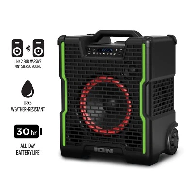 ION AUDIO ION Block Rocker Icon Bluetooth Speaker