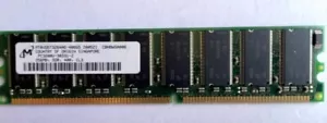 Micron MT8VDDT3264AG-40BG5 PC3200U-30331-Z 256MB Desktop Memory RAM DDR👀 - Picture 1 of 4