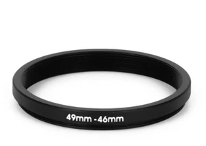 49 mm - 46 mm Filter Adapter Step-Down Adapter Filteradapter Step Down 49-46 - Bild 1 von 1
