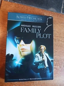 Family Plot DVD, 1976,Alfred Hitchcock Black,Dern,WIDESCREEN SLIPCASE,TOWER TAG - Afbeelding 1 van 6