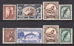 New Zealand 1935-36 Pictorials 8 Different Mint H or NH CV$105 - Picture 1 of 1