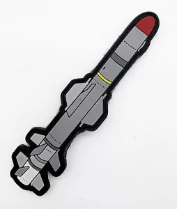AGM-84 Harpune PVC Patch, 5 Zoll mit Haken und Schlaufe - Bild 1 von 3