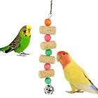 Small Pet Bird Chewing Toy Woven Spiral Rope Practical Parrot Cork Bite String