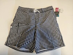 Kanu Herren schwarz weiß Gingham Boardshorts XXL neu mit Etikett - Bild 1 von 4