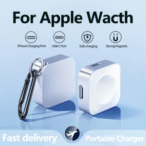 Per Apple Watch Adattatore Caricatore Magnetico USB-C/IPhone Cavo Caricatore Rapido Alimentazione - Foto 1 di 24