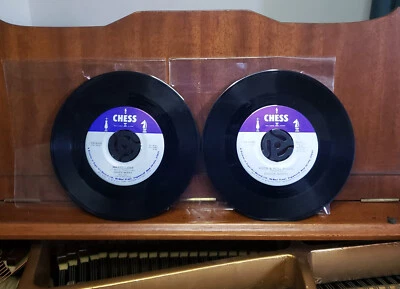 Chuck Berry Chess Records Reissues Maybellene 45 rpm 7" Bundle Spindle Adapters - Image 1 of 2