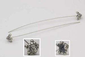 Star Headpin Sterling Silver - Picture 1 of 1