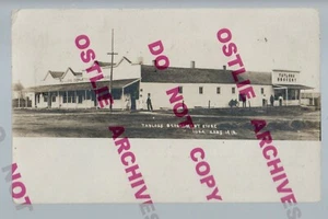 Iuka KANSAS RPPC 1912 ADVERTISING Taylor General Store CHRISTMAS CARD nr Pratt  - Picture 1 of 4