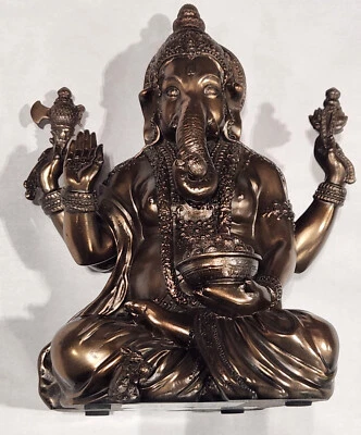 Design Toscano 11 pol. Estátua escultura do Senhor Ganesha KY4610790 * - Imagem 1 de 3