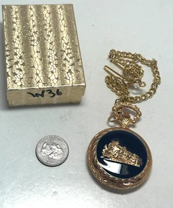 Pocket Watch Train Collection In Box W36 - Picture 1 of 4