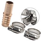 Heavy Duty Hose Connector Clamp Set Fits Standard 5/8 or 3/4 Threaded Hoses