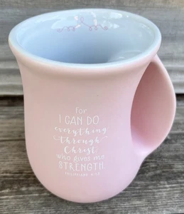 Lighthouse Christian Products Right Hand Warmer Coffee Mug Philippians 4:13 - Picture 1 of 9